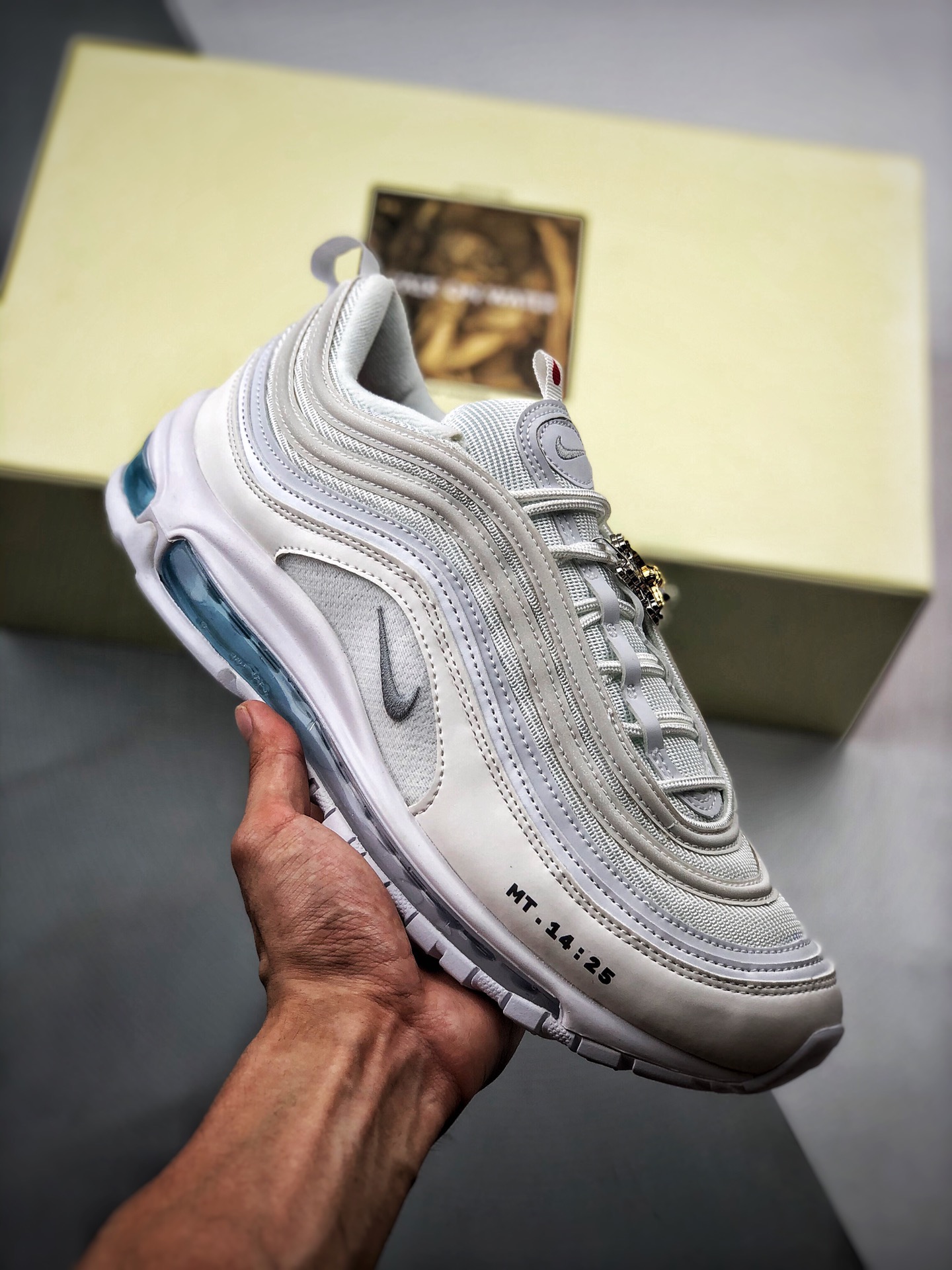 Nike Air Max 97 MSCHF x INRI Jesus Shoes