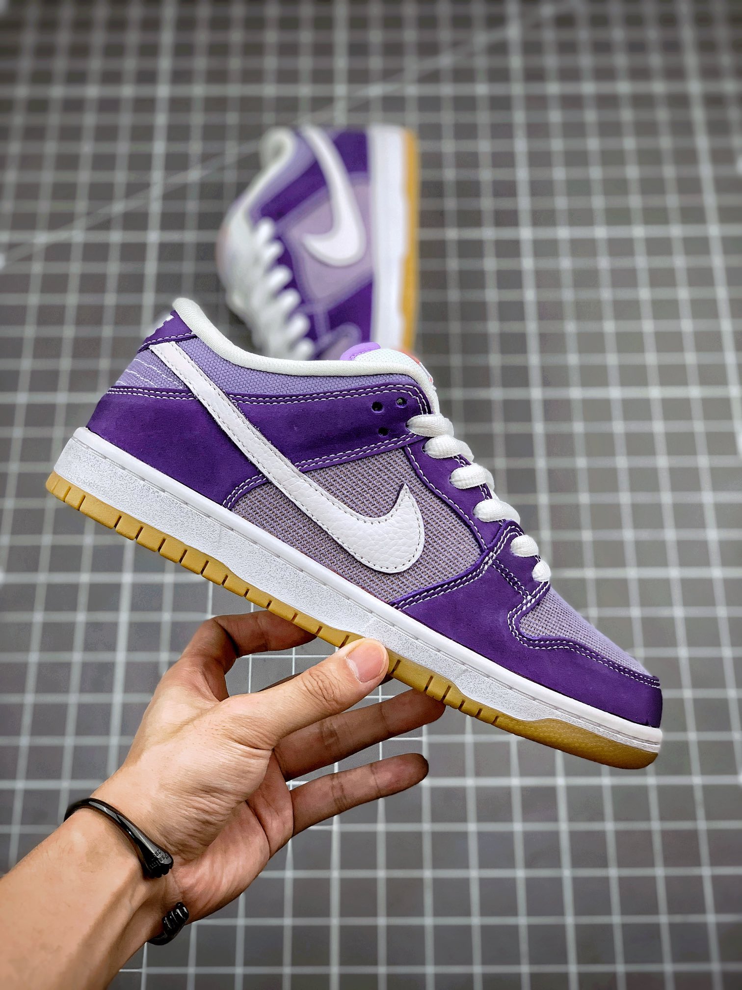 Nike SB Dunk Low Orange Label Unbleached Pack Lilac - JustFreshKicks