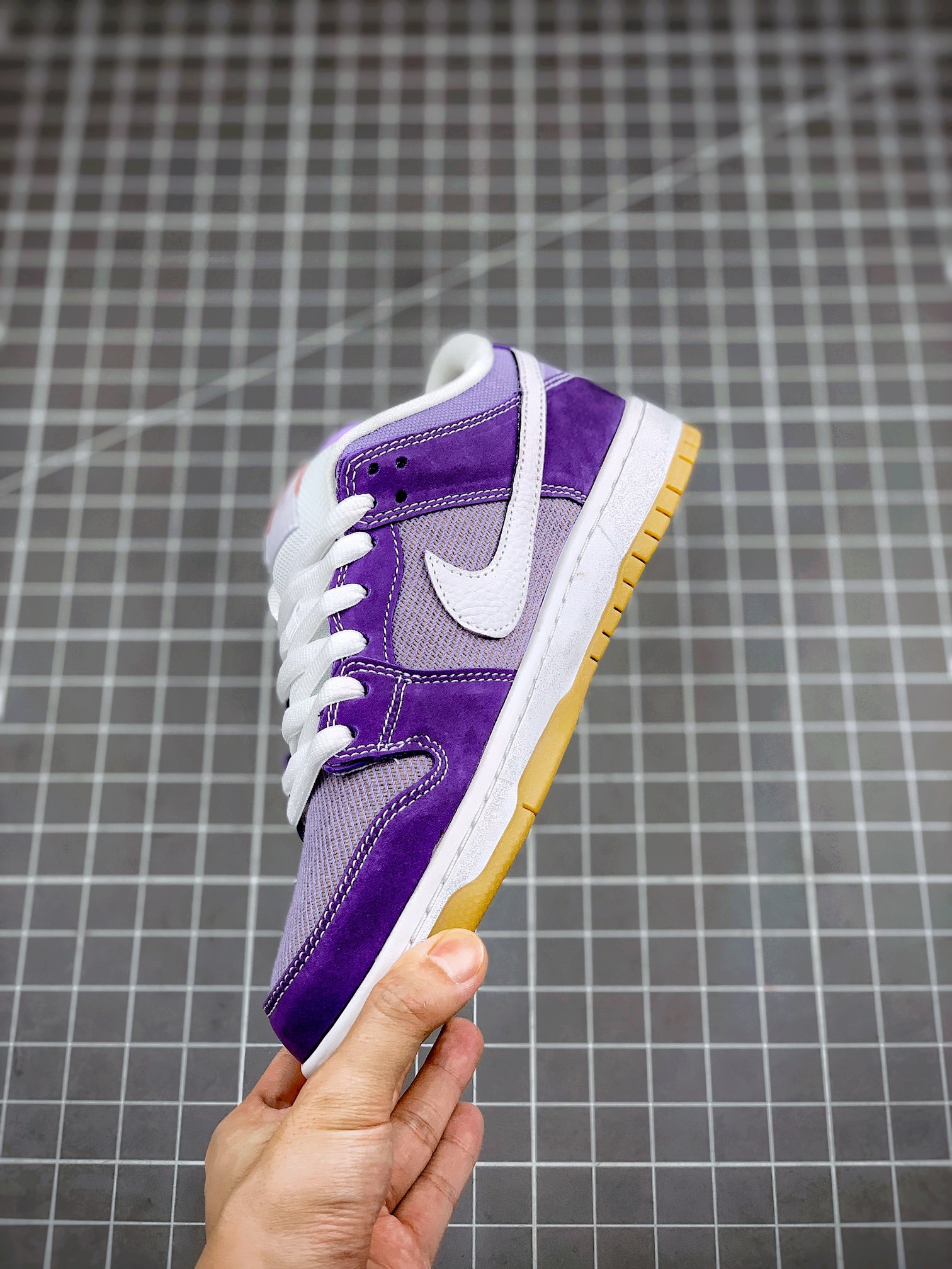 Nike SB Dunk Low Orange Label Unbleached Pack Lilac - JustFreshKicks